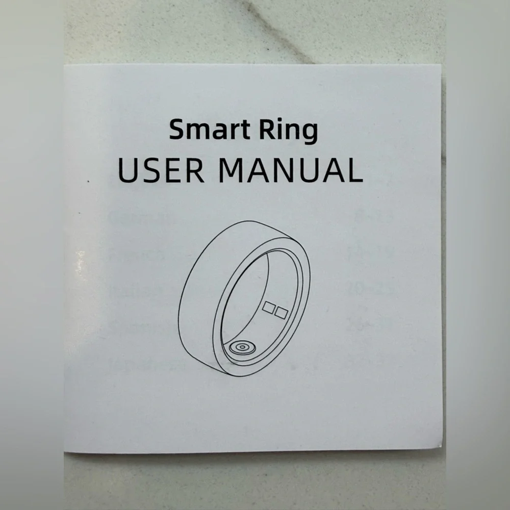 NEW/In Box- Smart Ring for Men/Women - size9